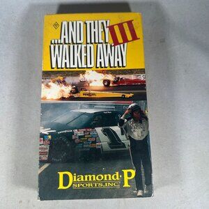 And They Walked Away III VHS 1992 Diamond P Sports Inc Motorsports Compilation